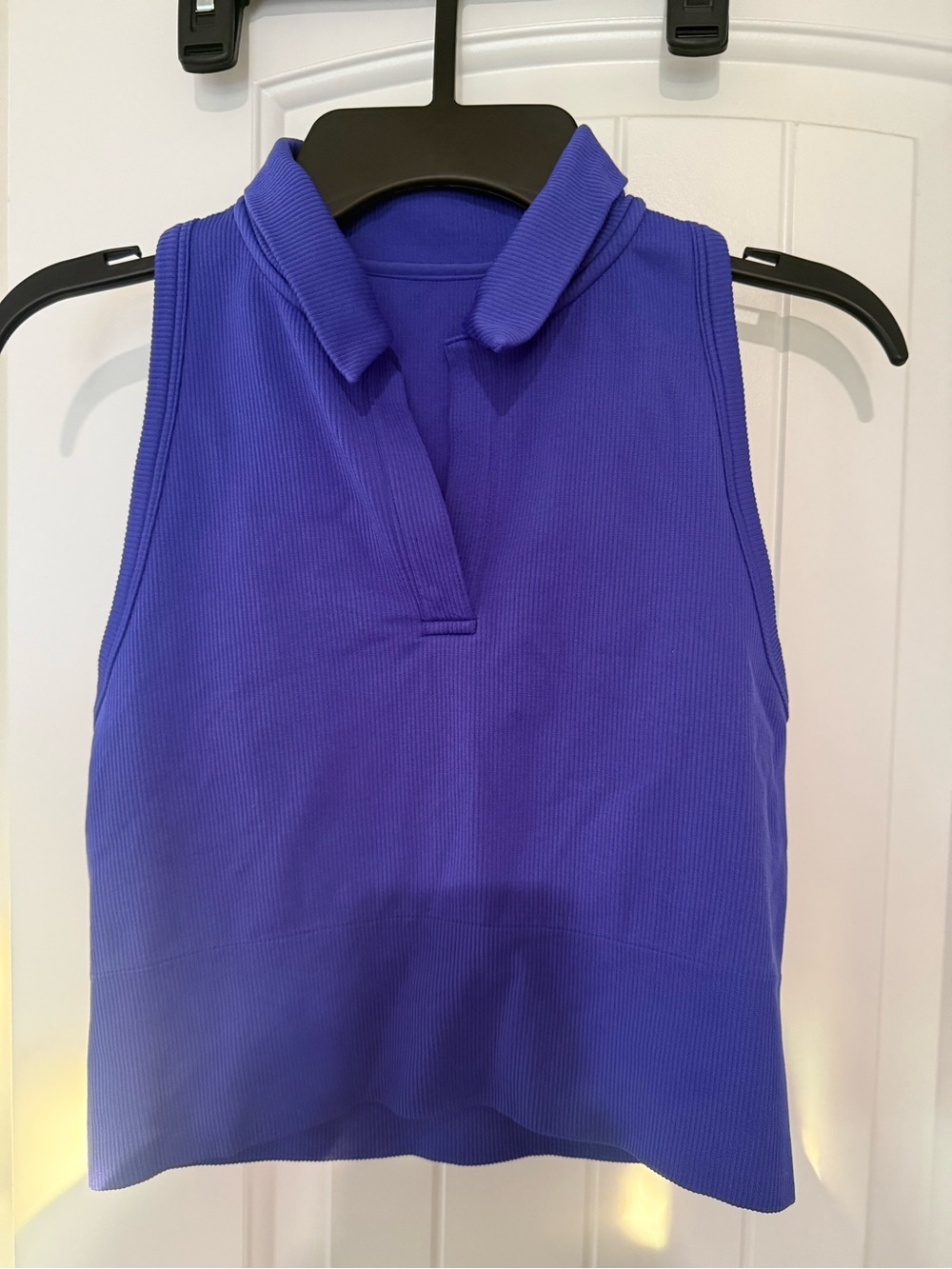 Athleta Sleeveless Ribbed Tank - Royal Blue/purple